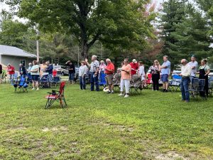 Baptism & Outside Service
